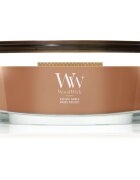 Woodwick Radiant Amber vonná svíčka s dřevěným knotem 453.6 g