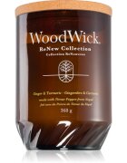 Woodwick Renew Ginger & Tumeric vonná svíčka s dřevěným knotem 368 g