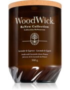 Woodwick Renew Lavender & Cypress vonná svíčka 368 g