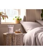 Woodwick Rose Blush vonná svíčka s dřevěným knotem 275 g