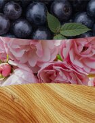 Woodwick Rose Blush vonná svíčka s dřevěným knotem 275 g