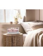 Woodwick Rose Blush vonná svíčka s dřevěným knotem 453.6 g