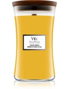 Woodwick Seaside Mimosa vonná svíčka s dřevěným knotem 609.5 g