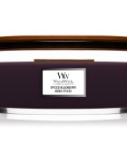 Woodwick Spiced Blackberry vonná svíčka s dřevěným knotem (hearthwick) 453.6 g