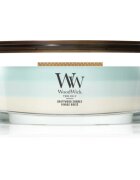 Woodwick Trilogy Driftwood Shores vonná svíčka s dřevěným knotem 453.6 g