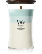 Woodwick Trilogy Driftwood Shores vonná svíčka s dřevěným knotem 610 g