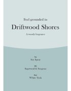 Woodwick Trilogy Driftwood Shores vonná svíčka s dřevěným knotem 610 g
