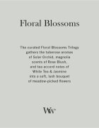 Woodwick Trilogy Floral Blossoms vonná svíčka s dřevěným knotem 453.6 g