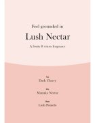 Woodwick Trilogy Lush Nectar vonná svíčka s dřevěným knotem 275 g
