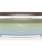 Woodwick Trilogy Verdant Woods vonná svíčka s dřevěným knotem 453.6 g