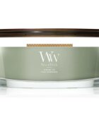 Woodwick Verdant Fig vonná svíčka s dřevěným knotem 453.6 g