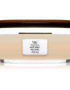 Woodwick White Honey vonná svíčka s dřevěným knotem (hearthwick) 453 g
