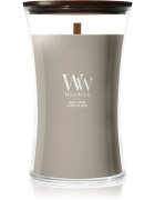 Woodwick Wood Smoke vonná svíčka s dřevěným knotem 610 g