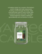 Yankee Candle Balsam & Cedar Fireside votivní svíčka 37 g