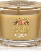Yankee Candle Glistening Leaves votivní svíčka glass 37 g