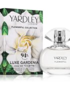 Yardley Flowerful Luxe Gardenia toaletní voda pro ženy 50 ml