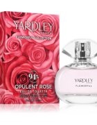 Yardley Flowerful Opulent Rose toaletní voda pro ženy 50 ml