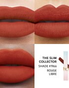 Yves Saint Laurent Rouge Pur Couture The Slim tenká matující rtěnka s koženým efektem odstín 1966 Rouge Libre 2.2 g