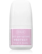 Ziaja Antiperspirant Protect antiperspirant roll-on vůně Floral & Musky 60 ml
