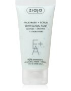 Ziaja Face Mask + Scrub with Elagic Acid peelingová maska 55 ml