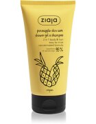 Ziaja Pineapple energizující sprchový gel na tělo a vlasy 160 ml
