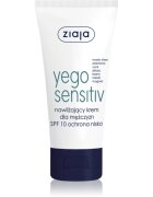 Ziaja Yego Sensitiv zklidňující a hydratační krém pro muže SPF 10 50 ml