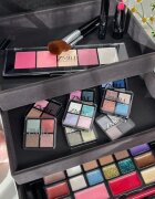 ZMILE COSMETICS Beauty Case Velvety kosmetický kufřík Dark Grey