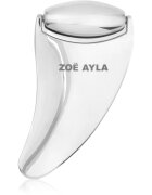 Zoë Ayla 2-in-1 Gua Sha Roller masážní pomůcka na obličej 1 ks