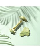 Zoë Ayla Luxurious Jade Crystal Roller masážní váleček na obličej 1 ks
