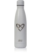 ZOE Stainless Steel Insulated Water Bottle nerezová láhev na vodu barva White Matte 1 ks