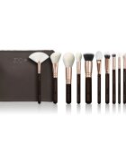 ZOEVA The Artists Brush Set Rose Golden Edition cestovní sada štětců s taštičkou