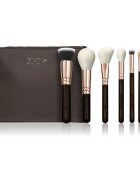 ZOEVA The Complete Brush Set Rose Golden Edition sada štětců s taštičkou