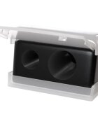 ZOEVA Velvet Love Duo Sharpener dvojité ořezávátko na kosmetické tužky 1 ks