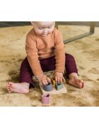 Zopa Silicone Bamboo Puzzle aktivity vkládačka Multicolor 1 ks