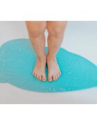 Zopa Silicone Bath Mat Anti-Slip protiskluzová podložka do vany Dove Grey 71x305 cm 1 ks