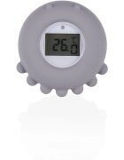 Zopa Silicone Digital Thermometer 2in1 digitální teploměr do vany Dove Grey 1 ks