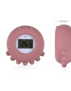 Zopa Silicone Digital Thermometer 2in1 digitální teploměr do vany Dove Grey 1 ks