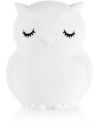 Zopa Silicone LED Lamp with Music Size L noční světlo s melodií Owl 1 ks