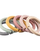 Zopa Silicone Links sada kroužků Multicolor 6 ks