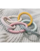 Zopa Silicone Links sada kroužků Multicolor 6 ks