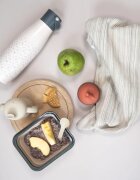 Zopa Silicone Lunch Box Small jídelní sada Sand Beige 15x75 cm 1 ks