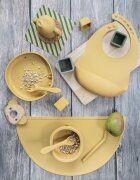 Zopa Silicone Set jídelní sada pro děti Mustard Yellow