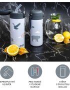 Zopa Thermo Bottle with Drinking Spout termoska s brčkem Safari 1 ks