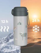 Zopa Thermo Bottle with Silicone Holder and Drinking Spout termoska s brčkem 1 ks