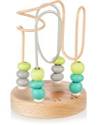 Zopa Wooden Activity Toy aktivity hračka ze dřeva 16 m+ Giraffe 1 ks