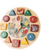 Zopa Wooden Clock aktivity hračka ze dřeva 1 ks