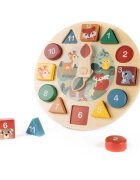 Zopa Wooden Clock aktivity hračka ze dřeva 1 ks