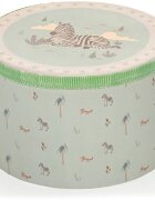 Zopa Wooden Drum hudební hračka ze dřeva Mint 1 ks