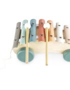 Zopa Wooden Pull Xylophone tahací xylofon ze dřeva 1 ks
