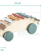 Zopa Wooden Pull Xylophone tahací xylofon ze dřeva 1 ks